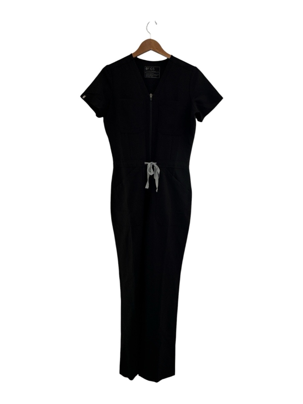 FIGS Technical Collection Catarina Scrub Jumpsuit black W23SW2056